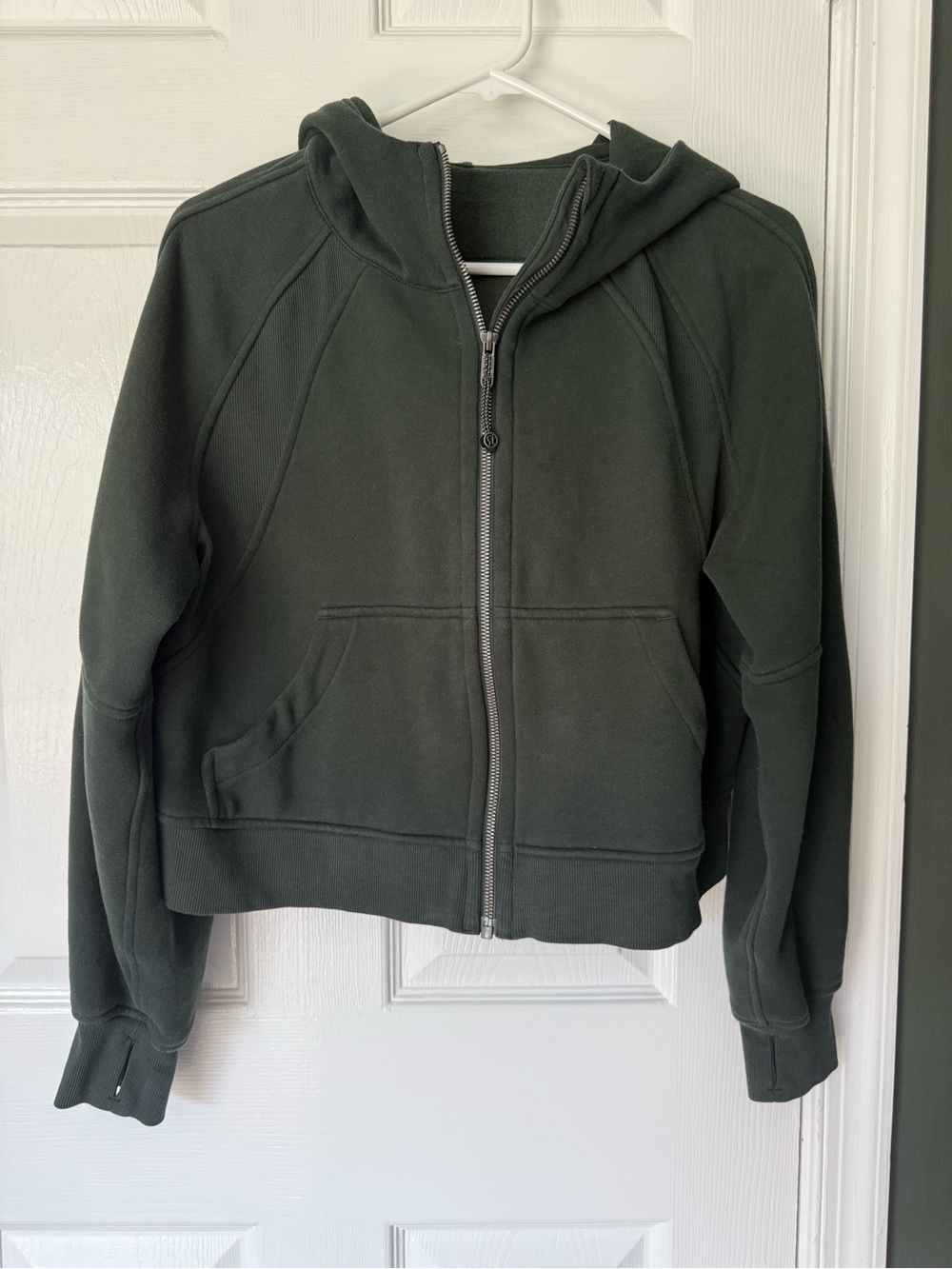 Lululemon cropped scuba sweatshirt full zip XS/S